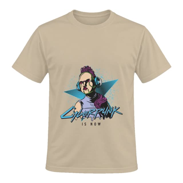 T-shirt — Cyberpunk · Nouvelle fréquence